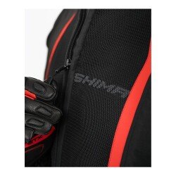 Shima Mesh Pro 2.0 Korumalı Motosiklet Montu Siyah / Beyaz / Kırmızı - 4
