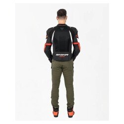 Shima Mesh Pro 2.0 Korumalı Motosiklet Montu Siyah / Beyaz / Kırmızı - 6