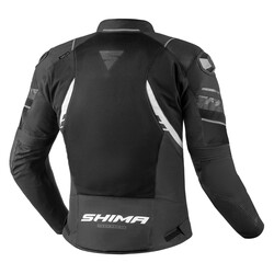 Shima Mesh Pro 2.0 Korumalı Motosiklet Montu Siyah - 2