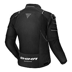 Shima Mesh Pro 2.0 Korumalı Motosiklet Montu Siyah - Shima (1)