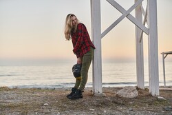 Shima Renegade 2.0 Korumalı Kadın Motosiklet Montu - 4