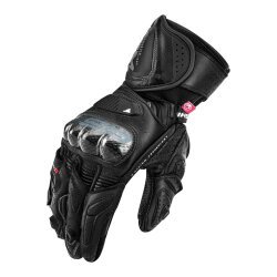 Shima RS-3 Korumalı Kadın Motosiklet Eldiveni Siyah 