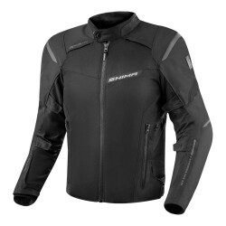 Shima Rush 2.0 Korumalı Motosiklet Montu Siyah - Shima