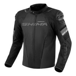 Shima Solid 2.0 Korumalı Motosiklet Montu Siyah - Shima