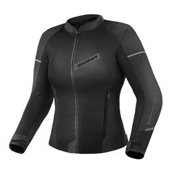 Shima X-Mesh Korumalı Yazlık Kadın Motosiklet Montu Siyah - Shima