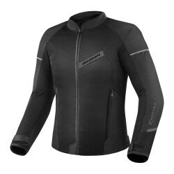 Shima X-Mesh Korumalı Yazlık Motosiklet Montu Siyah - Shima