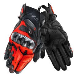 Shima XRS3 Korumalı Motosiklet Eldiveni Kırmızı - 3
