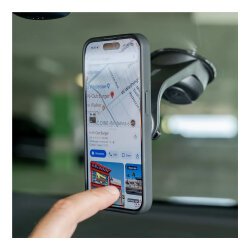 Sp Connect C+ Kablosuz Şarjlı Araç İçi Vantuzlu Manyetik Bağlantı Siyah - 3