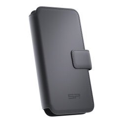 Sp Connect C+ Universal Telefon Kapaklı Telefon Kılıfı Siyah - Sp Connect