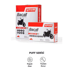 Spinelli PUFF Motosiklet Brandası (E) Mavi - 3