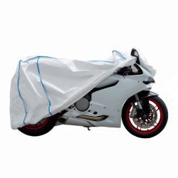 GARAJJ Spinelli TYVEK Motosiklet Brandası (E) Gümüş - Spinelli