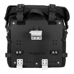 Thoska AX 37 V3 Yan Çanta Seti Egzoz Eğimli Taşıyıcı Siyah - 5