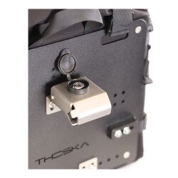 Thoska AX 37 V3 Yan Çanta Seti Egzoz Eğimli Taşıyıcı Siyah - 7