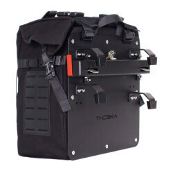 Thoska AX 37 V4 R1300GS Uyumlu Yan Çanta Seti Siyah - 6
