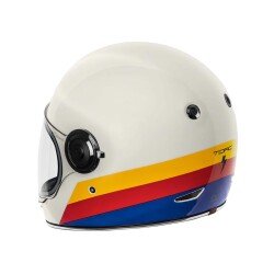 Torc T-1 Newport Full Tree Kapalı Motosiklet Kaskı Beyaz / Kırmızı / Mavi - 3