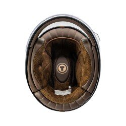 Torc T-1 Newport Full Tree Kapalı Motosiklet Kaskı Beyaz / Kırmızı / Mavi - 5