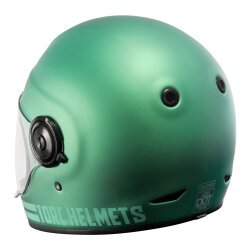 Torc T-1 Newport Cali Iridecent Kapalı Motosiklet Kaskı Turkuaz - Torc (1)