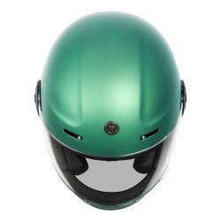 Torc T-1 Newport Cali Iridecent Kapalı Motosiklet Kaskı Turkuaz - 3