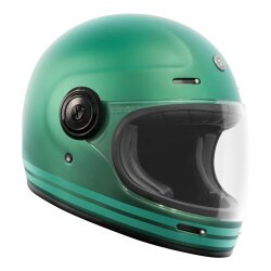 Torc T-1 Newport Cali Iridecent Kapalı Motosiklet Kaskı Turkuaz - 4