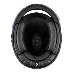 Torc T-1 Newport Cali Iridecent Kapalı Motosiklet Kaskı Turkuaz - 5