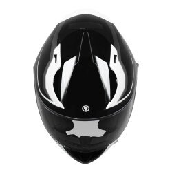 Torc T-15 Route Kapalı Motosiklet Kaskı Siyah / Beyaz - 3