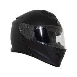 Torc T-28 Çene Açılır Motosiklet Kaskı Mat Siyah - Torc (1)