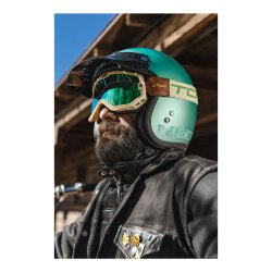 Torc T-50 Del Mar Call Indecent Açık Motosiklet Kaskı Turkuaz - 7