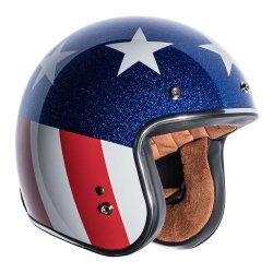 Torc T-50 Del Mar Captain Vegas Açık Motosiklet Kaskı Beyaz - 6