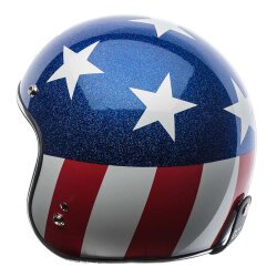 Torc T-50 Del Mar Captain Vegas Açık Motosiklet Kaskı Beyaz - 3