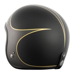 Torc T-50 Del Mar Hardy Açık Motosiklet Kaskı Mat Siyah / Gri - 3