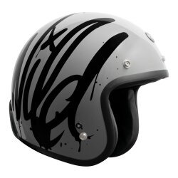 Torc T-50 Del Mar Wild One Açık Motosiklet Kaskı Gri / Siyah - 5