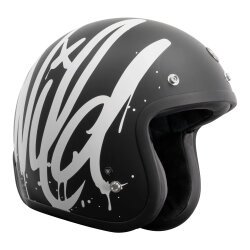 Torc T-50 Del Mar Wild One Açık Motosiklet Kaskı Mat Siyah / Gri - 5